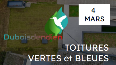 [FTVB260304] Formation TOITURES VERTES et BLEUES (4 mars 2026 après-midi)